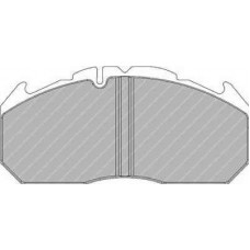Placute frana WVA 29030, MAN, Mercedes, Renault